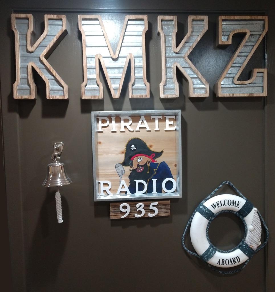 The Pirate 93.5 FM radio station