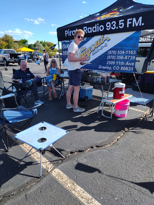 Tailgating at the UNC Bears Game